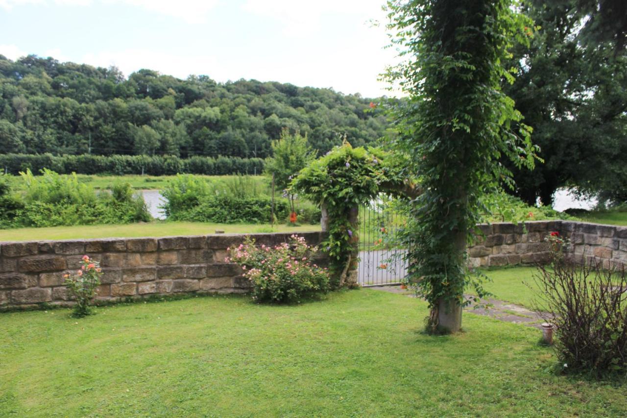 Ferienhaus Franz - An Der Elbe, Mit Grossem Garten Villa Pirna Exterior foto